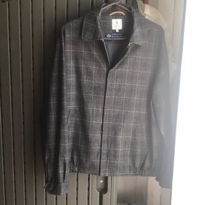 Peter Millar Made in Italy Plad Zipper Sports Coat